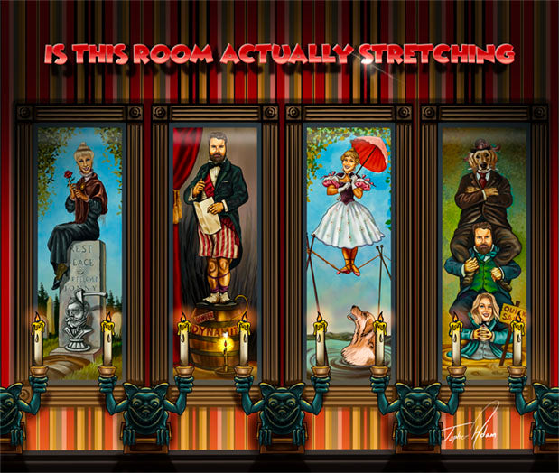 Want to be a Stretching Portrait? Customized portraits