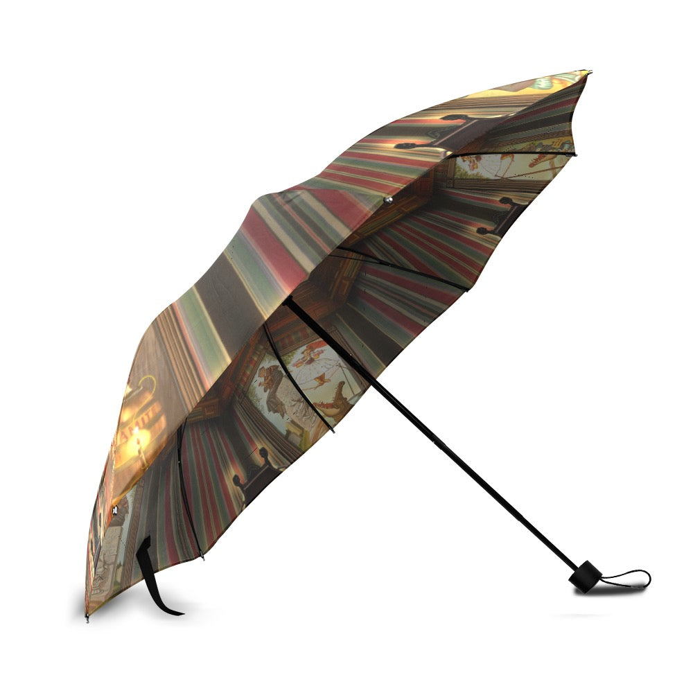 Stretching Portrait Gallery Foldable Umbrella (Model U01)