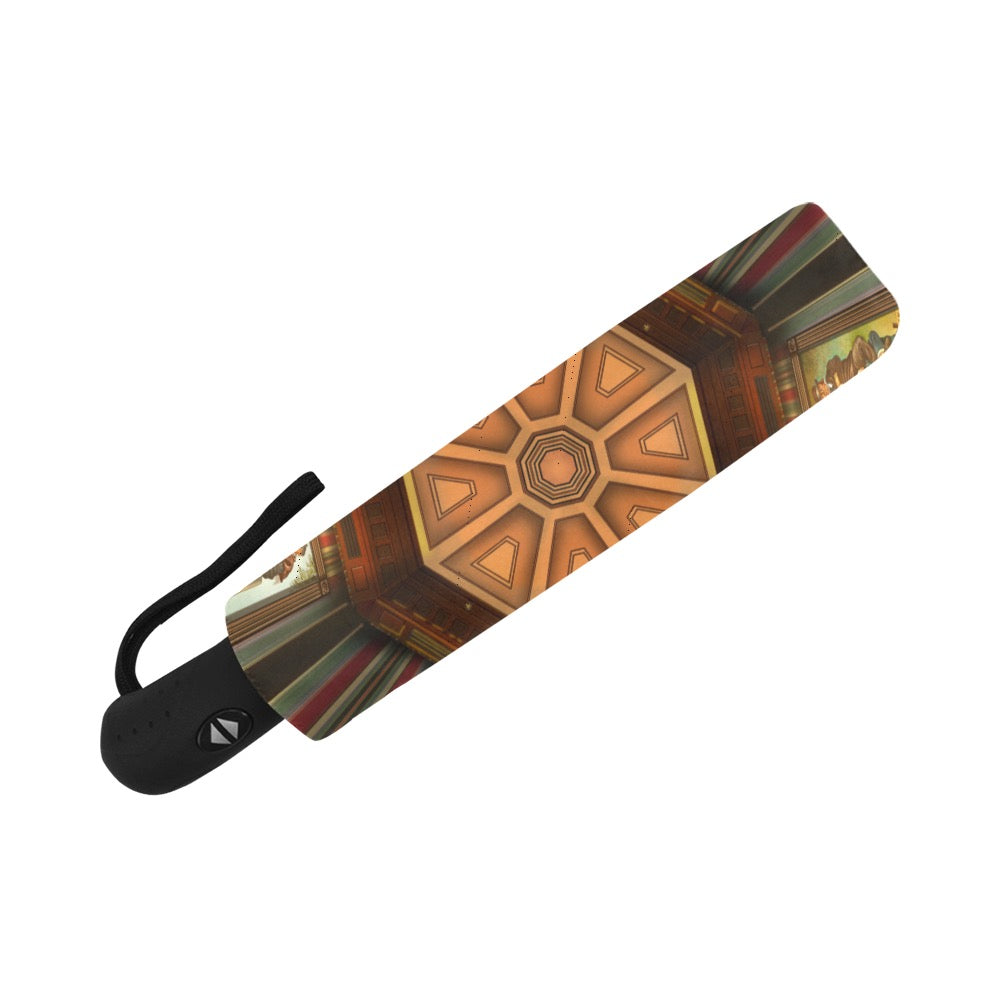 Stretching Portrait Gallery Anti-UV Auto-Foldable Umbrella (Underside Printing) (U06)
