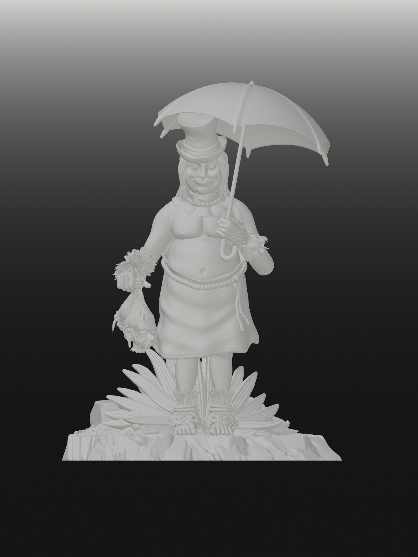 Bring Back a Legend – Trader Sam 3D Print STL | Jungle Cruise Tribute Sculpture