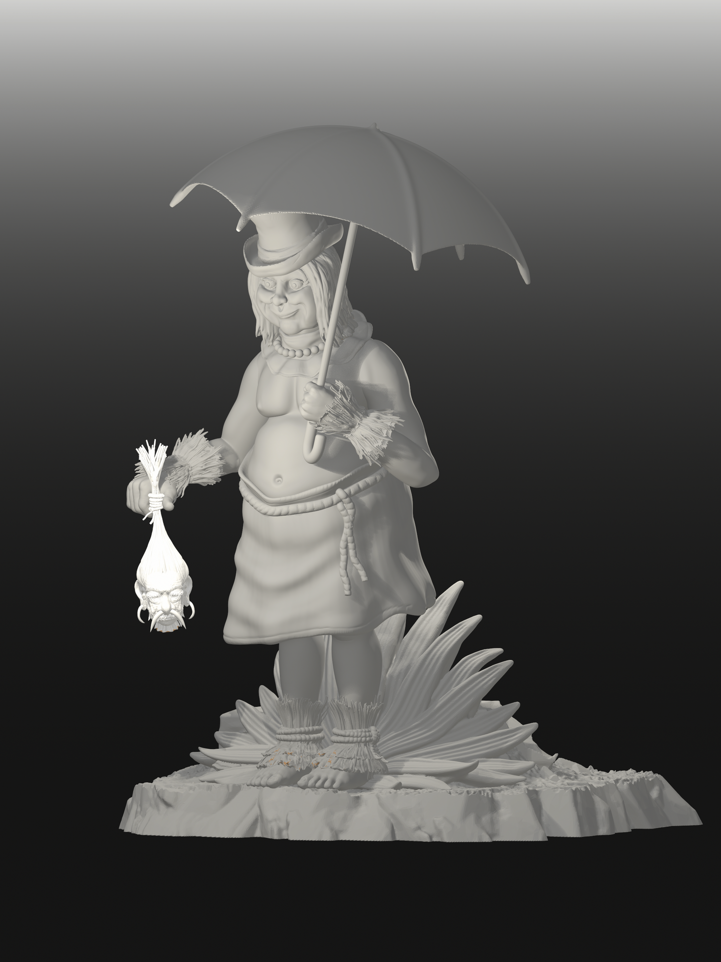 Bring Back a Legend – Trader Sam 3D Print STL | Jungle Cruise Tribute Sculpture