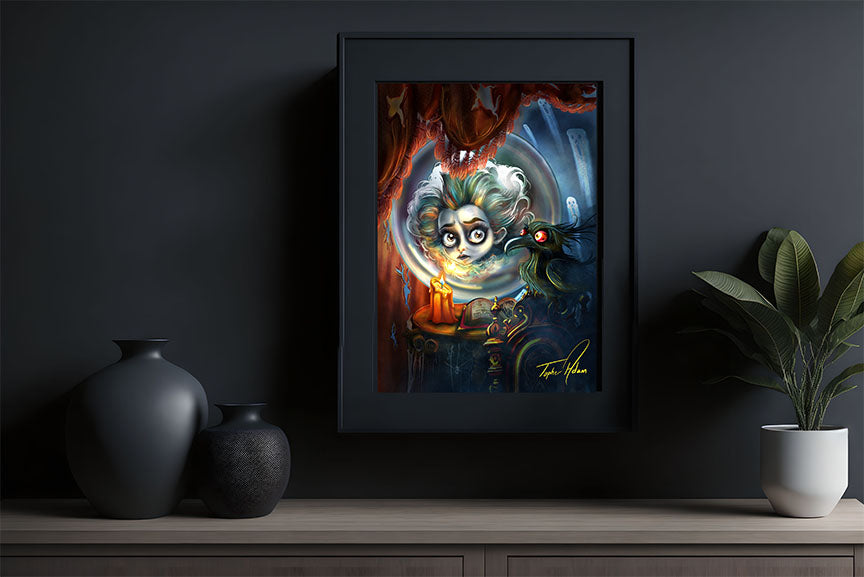 Calling in the Spirits - Giclee Art Print - Topher Adam 2025