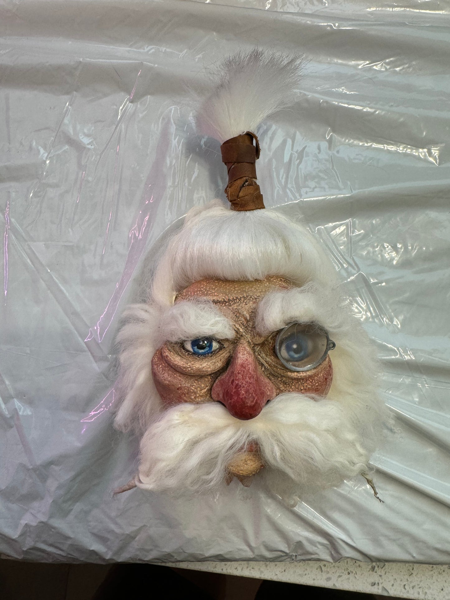 Shrunken Head Ned Sculpt by Topher Adam