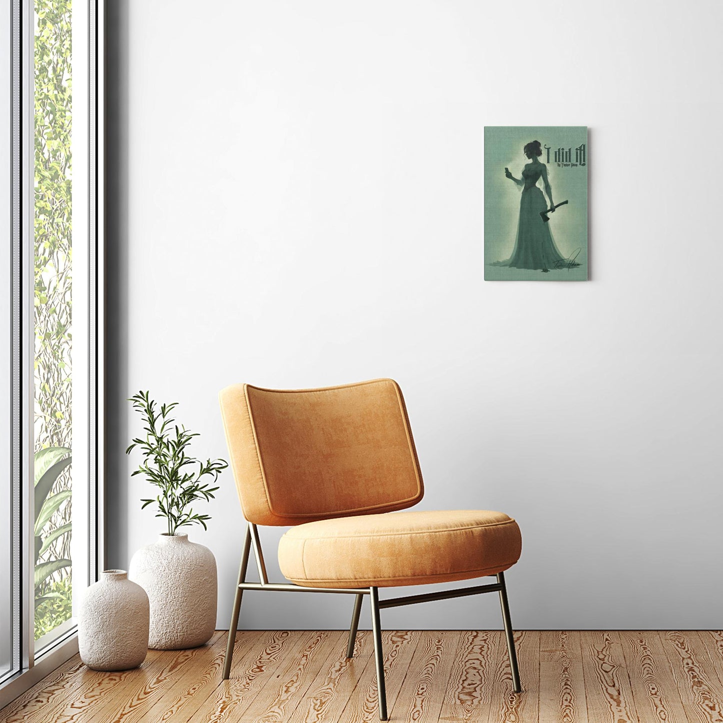 Modern past Canvas Wraps
