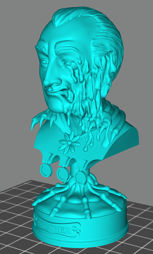 Haunted Mansion Treasure Bust 3D STL file