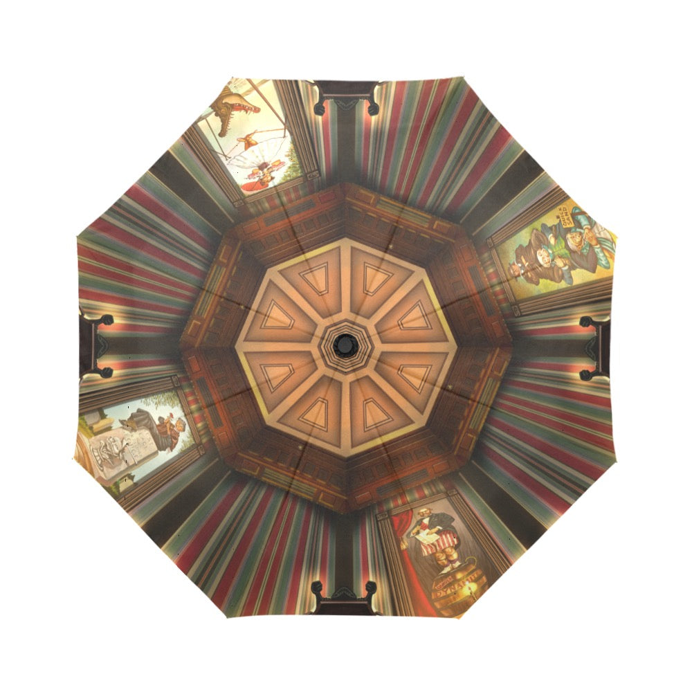 Stretching Portrait Gallery Auto-Foldable Umbrella (Model U04)
