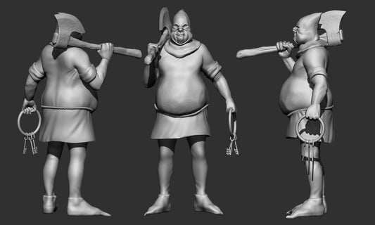 Haunted Mansion Henchman 3D STL file
