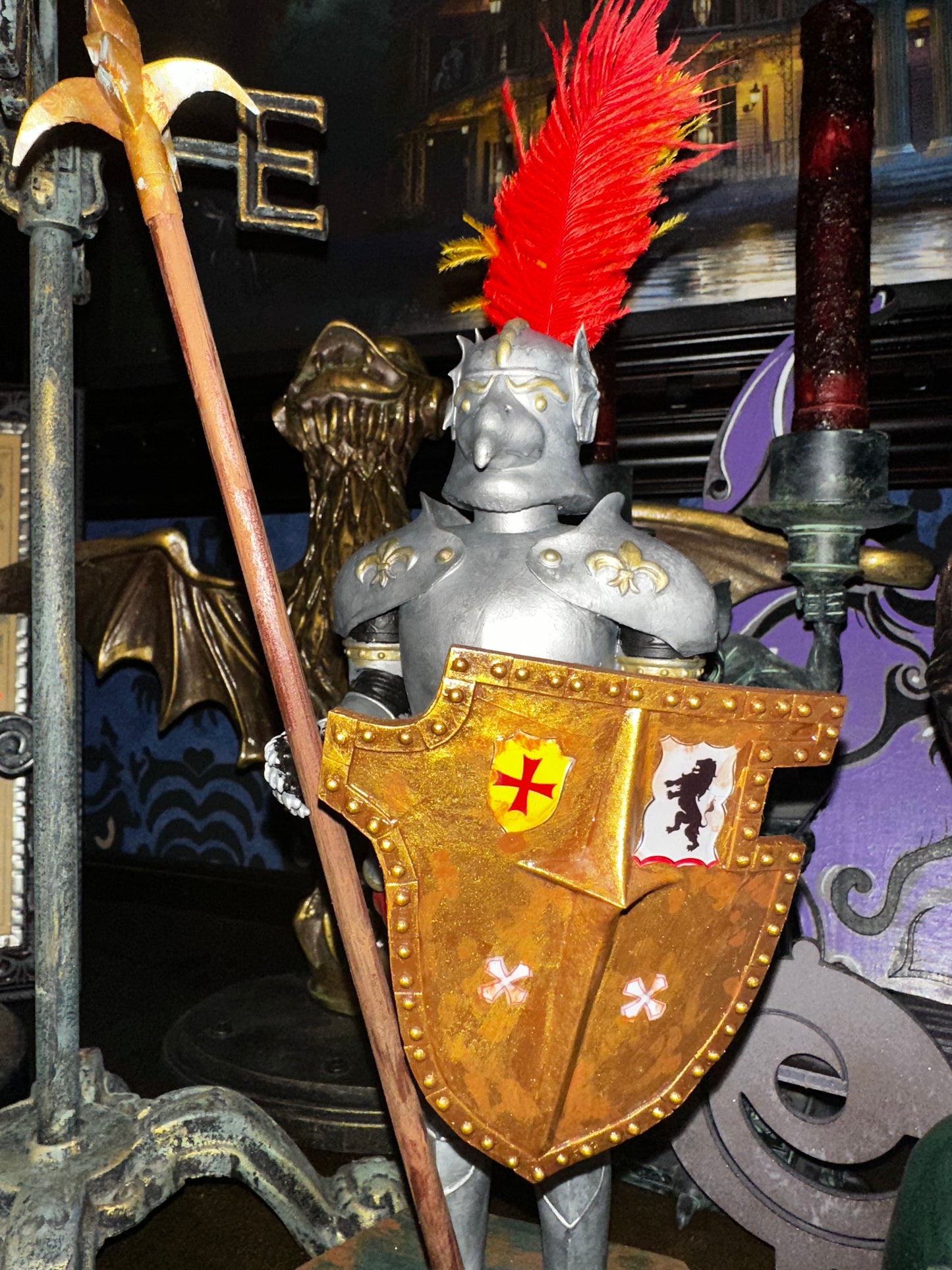 Knight statue