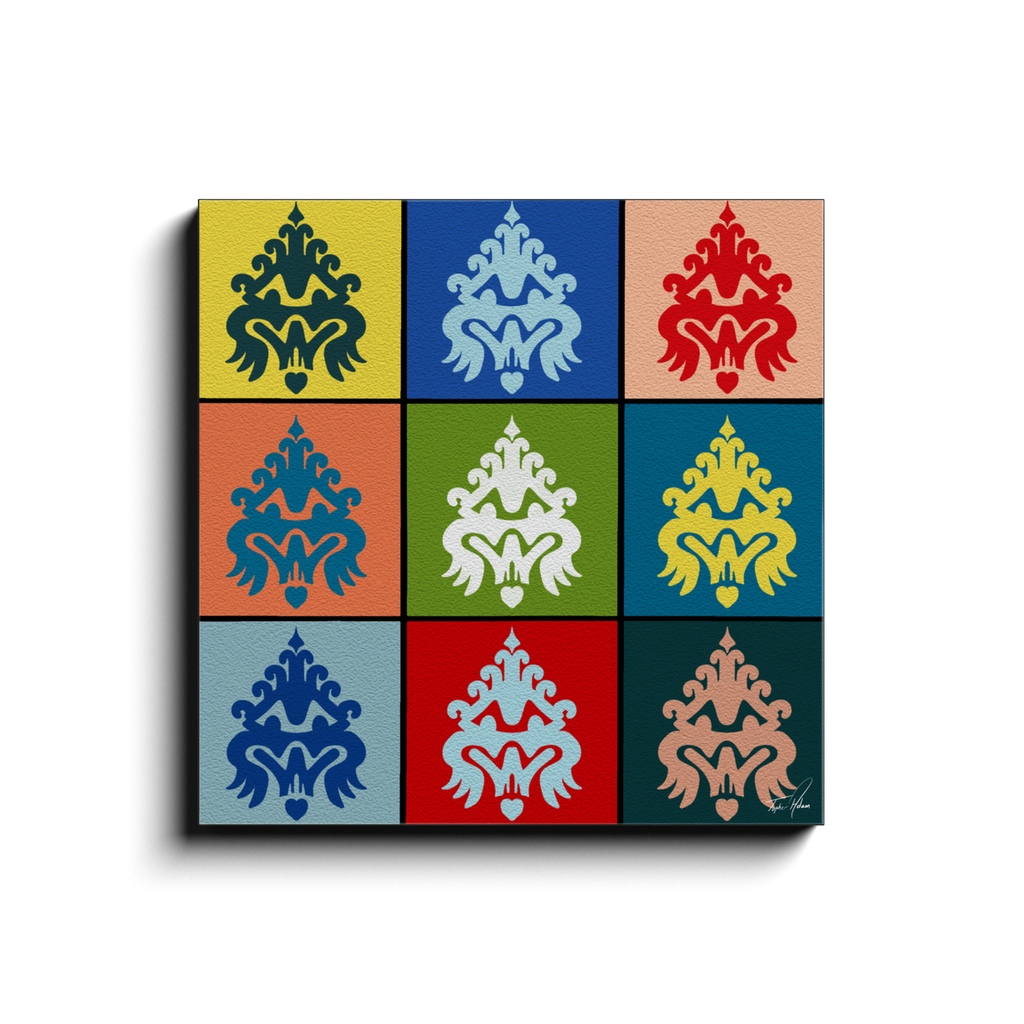Face block by Topher Adam Canvas Wraps (Copy) (Copy)