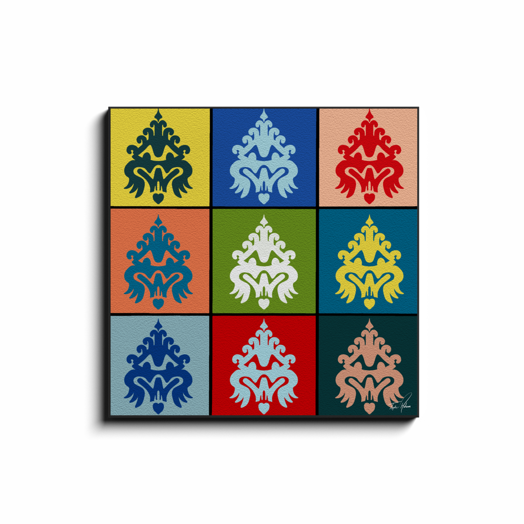 Face block by Topher Adam Canvas Wraps (Copy) (Copy)