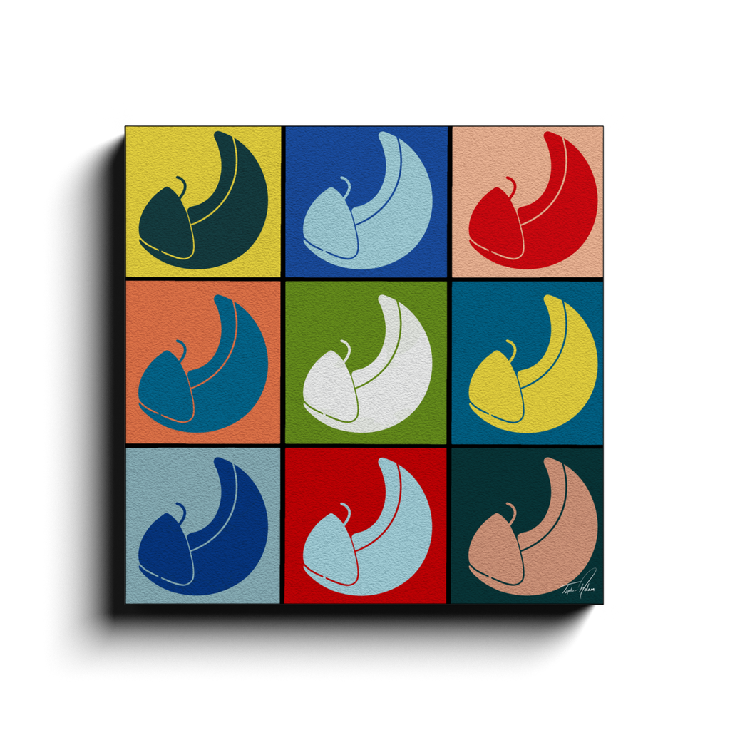 Buggy block by Topher Adam Canvas Wraps