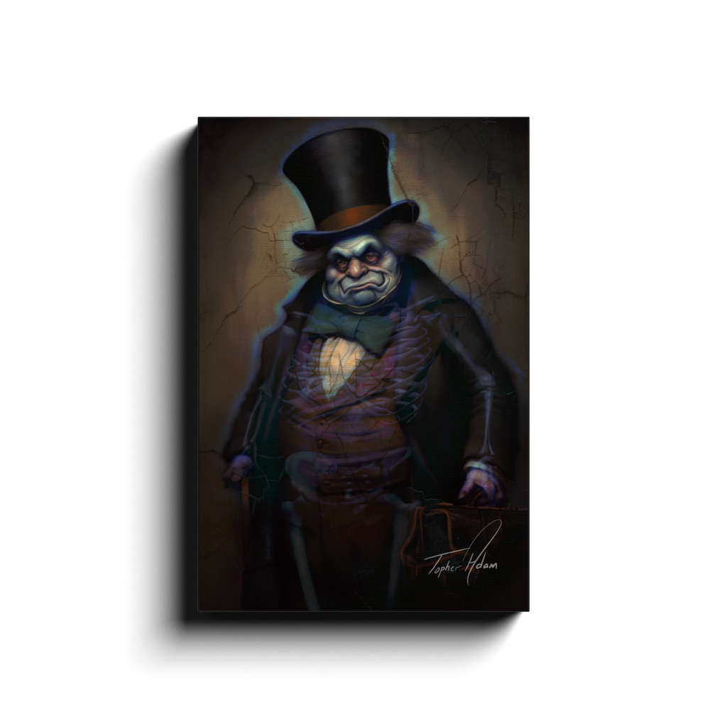 Phenius the Ghost Canvas Wraps by Topher Adam (Copy)