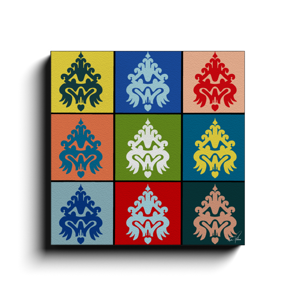 Face block by Topher Adam Canvas Wraps (Copy) (Copy)