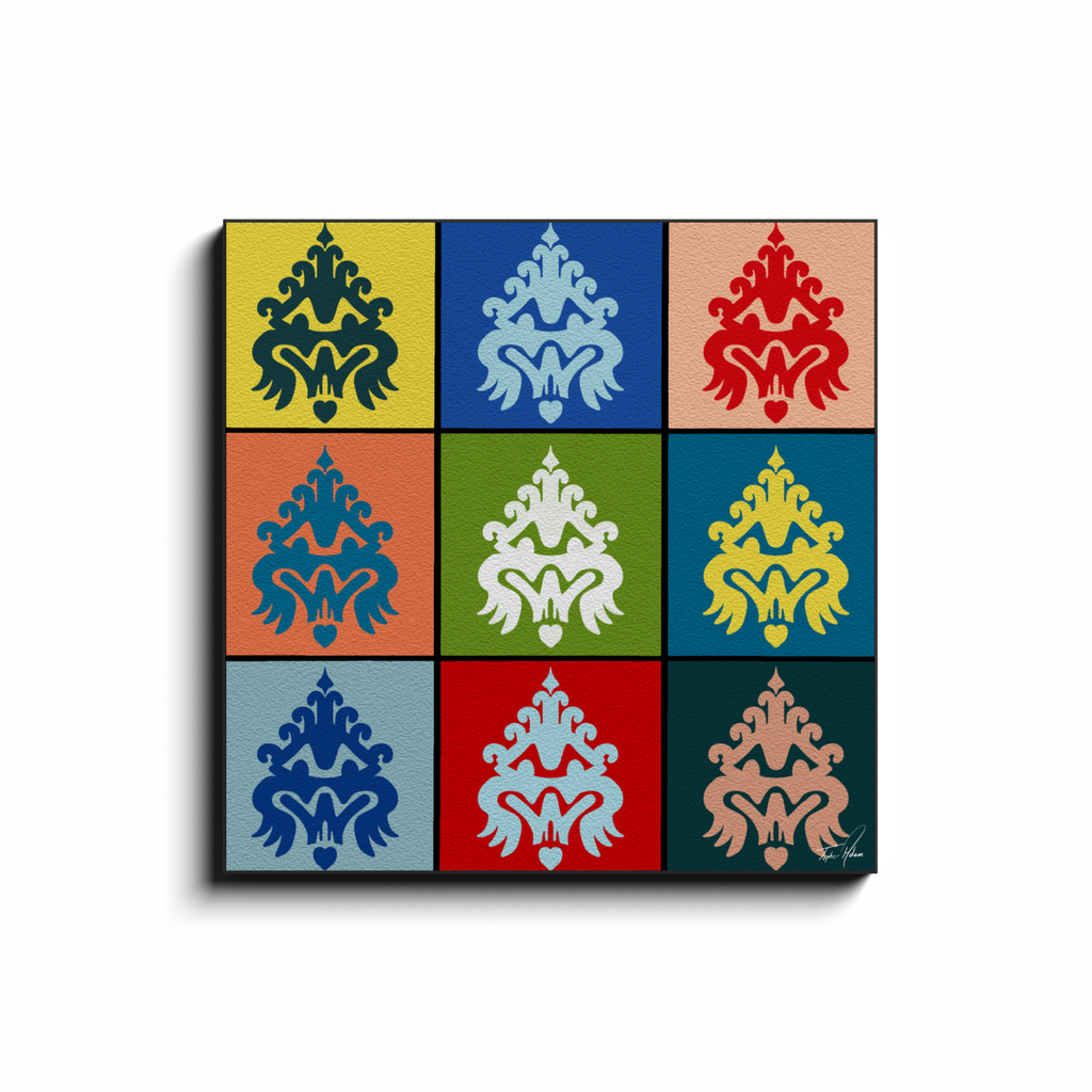 Face block by Topher Adam Canvas Wraps (Copy) (Copy)