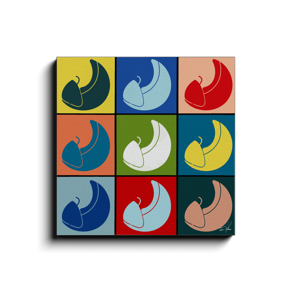 Buggy block by Topher Adam Canvas Wraps