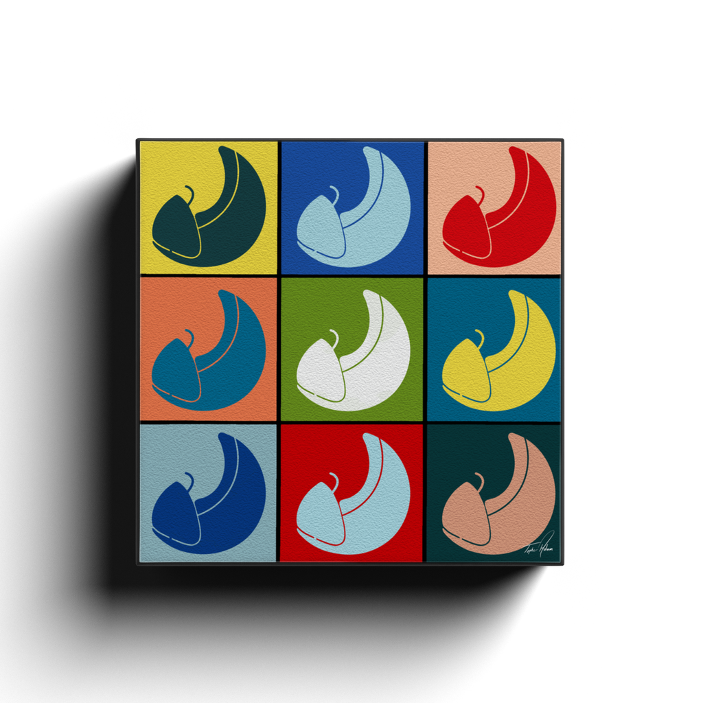 Buggy block by Topher Adam Canvas Wraps
