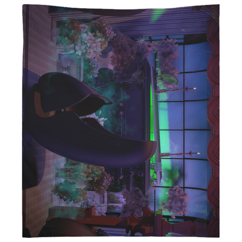 Haunted Mansion Conservatory 3D model by Topher Adam Backdrop