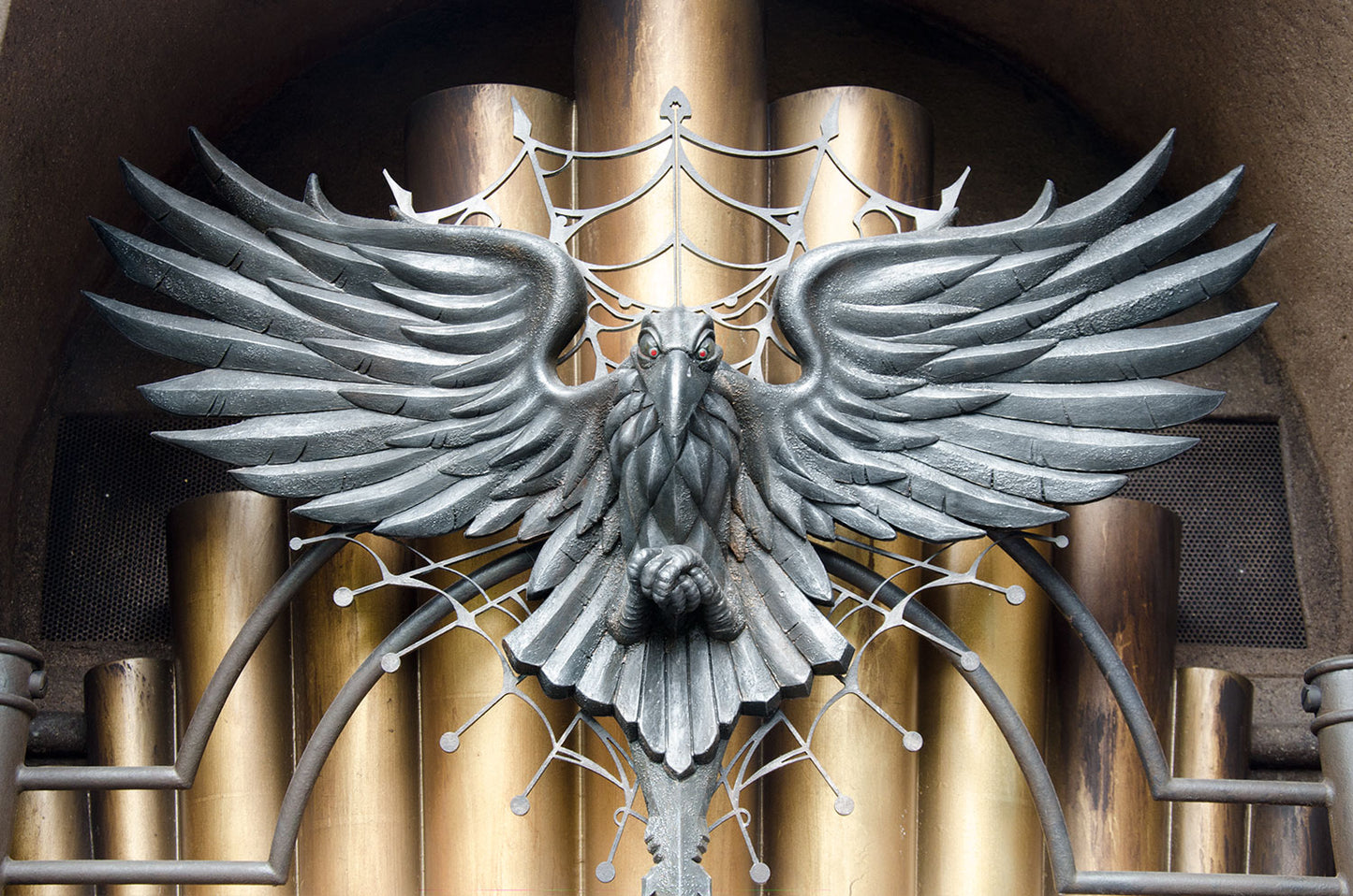 Rare and limited WDW Haunted Mansion Inspired Mausoleum Raven Wall Art