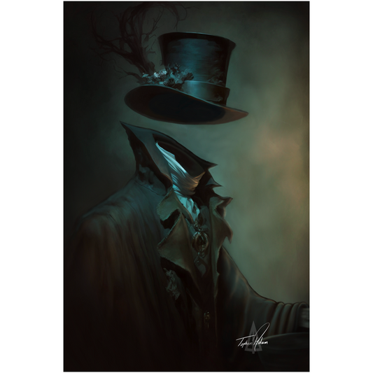 Headless Visitor Giclee Art Prints by Topher Adam