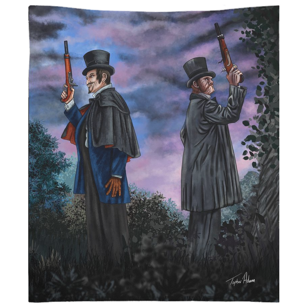 The Duel, reproduced by Topher Adam Backdrops