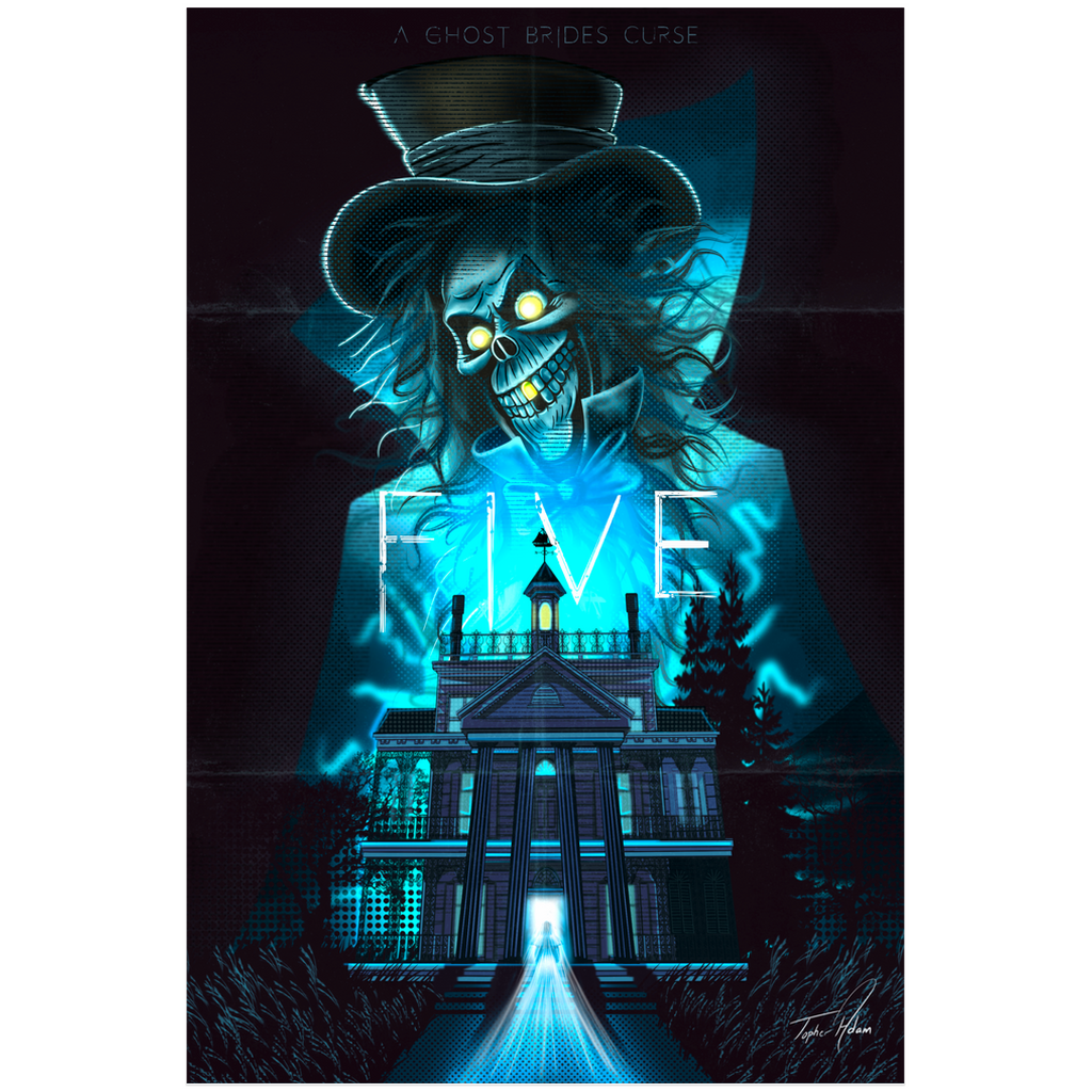 FIVE - A brides curse by Topher Adam - Poster