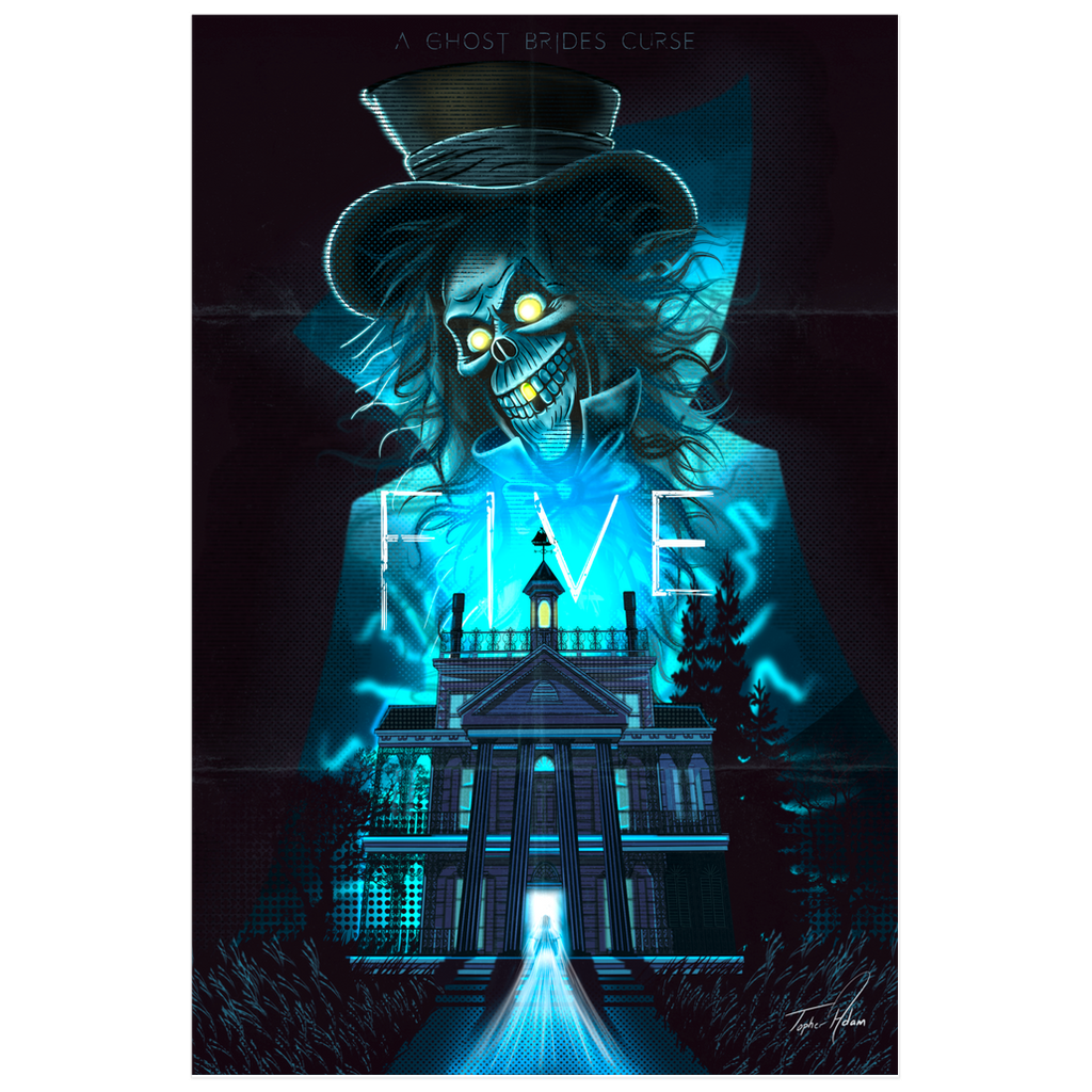 FIVE - A brides curse by Topher Adam - Poster