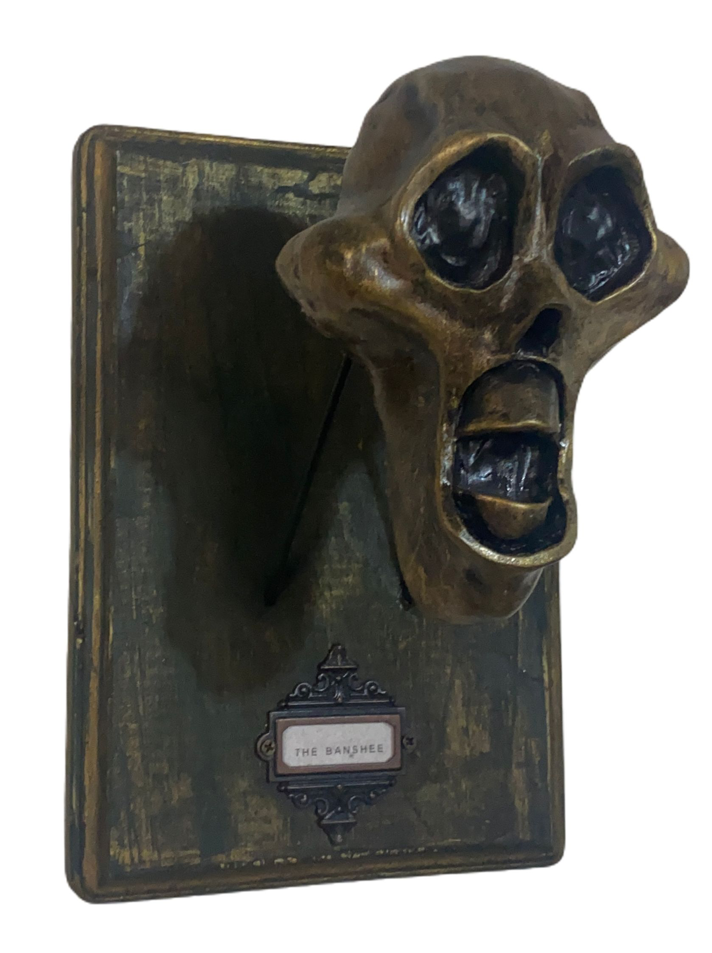 Rare Hand sculpted Haunted Mansion Banshee head by Topher Adam