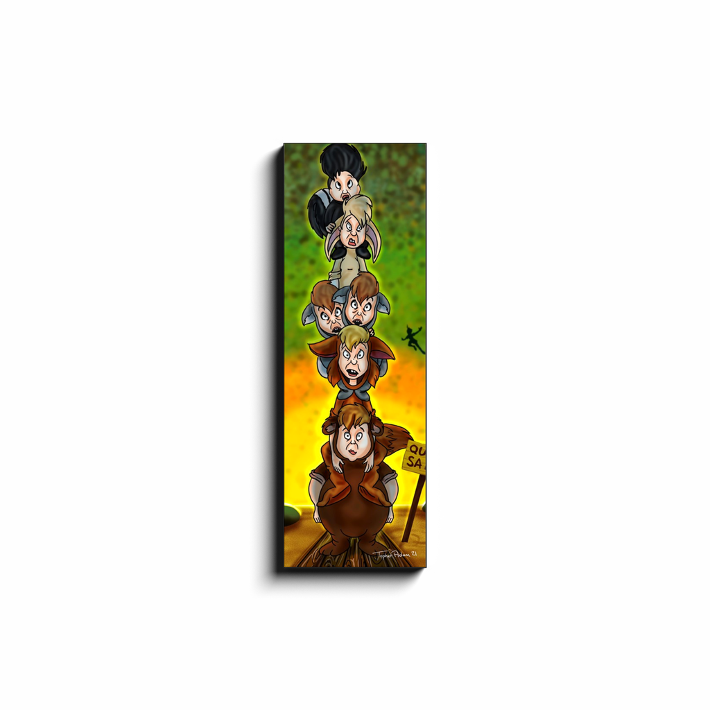 Lost Stretching Portrait Canvas Wraps