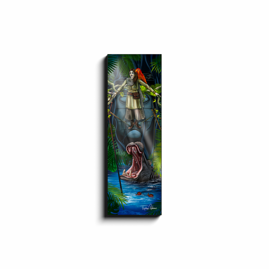 Jungle Cruise Alberta Falls Tightrope Canvas Wraps