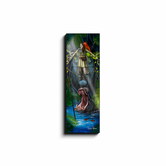 Jungle Cruise Alberta Falls Tightrope Canvas Wraps