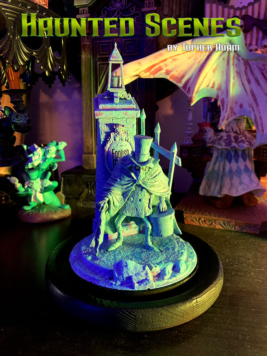 Haunted Scenes for your Haunted Mansion Disney Ornaments designed and created by Topher Adam