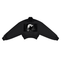 Women's Crop Mock Neck Sweatshirt