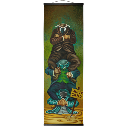 Headless Theives - Hanging Canvas Prints by Topher Adam  (Copy) (Copy) (Copy)