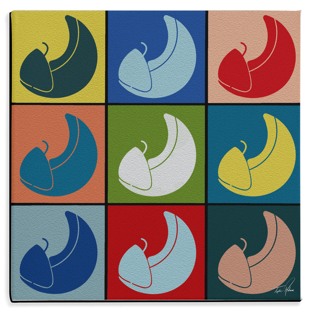 Buggy block by Topher Adam Canvas Wraps