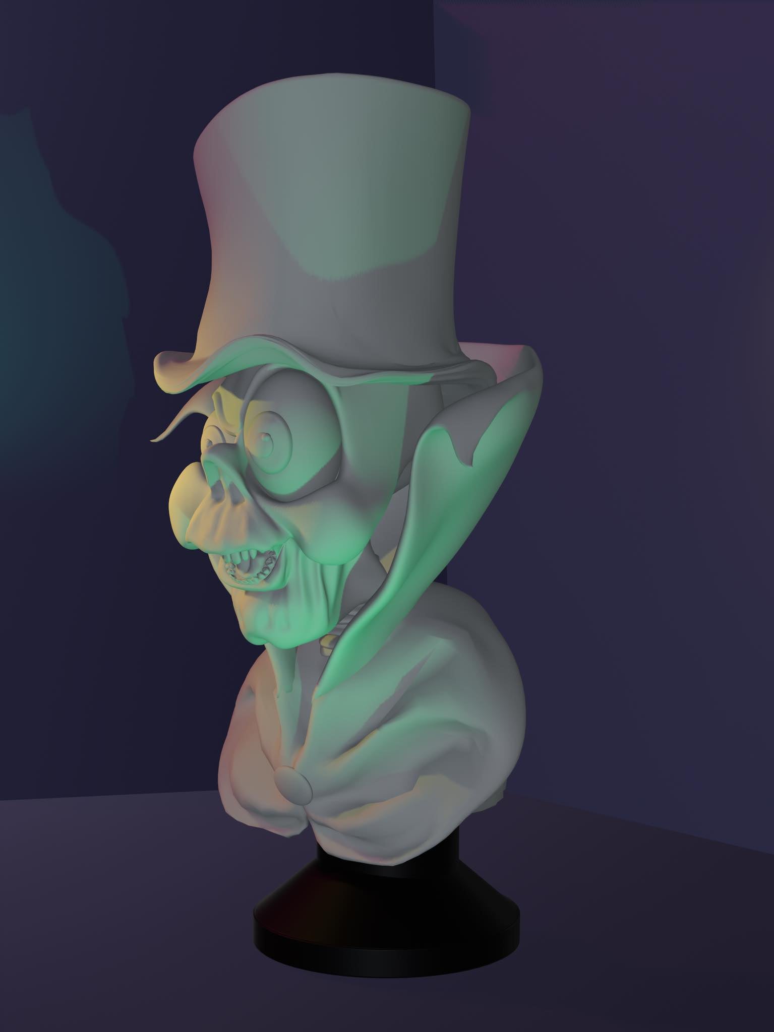 Pesky Spirit - 3D Model  by Topher Adam