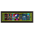 Haunted Ghouls Framed Canvas Wrap by Topher Adam