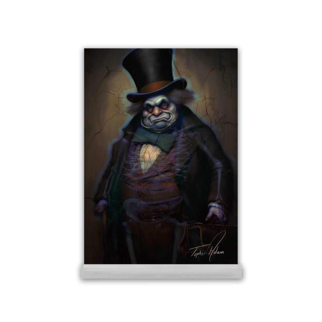 Phenius a Hitching Ghost Acrylic Desk Print by Topher Adam