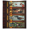 The Stretching Room - illustrated by Topher Adam, topher Adam Backdrops