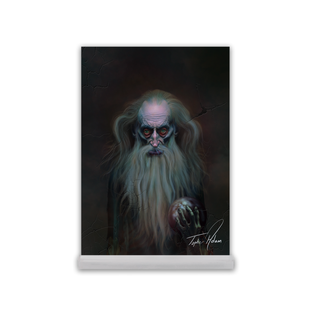Gus a Hitching Ghost Acrylic Desk Print by Topher Adam