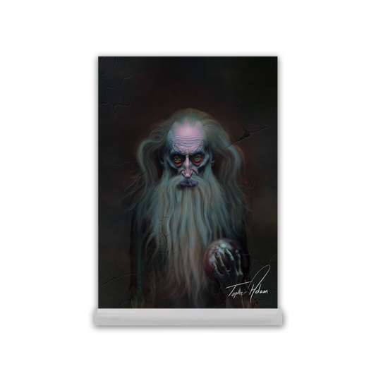 Gus a Hitching Ghost Acrylic Desk Print by Topher Adam