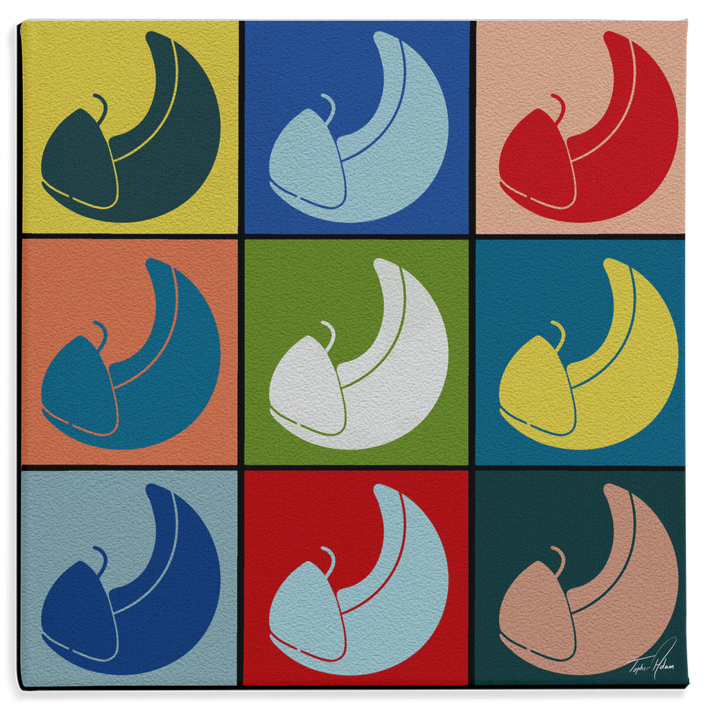 Buggy block by Topher Adam Canvas Wraps