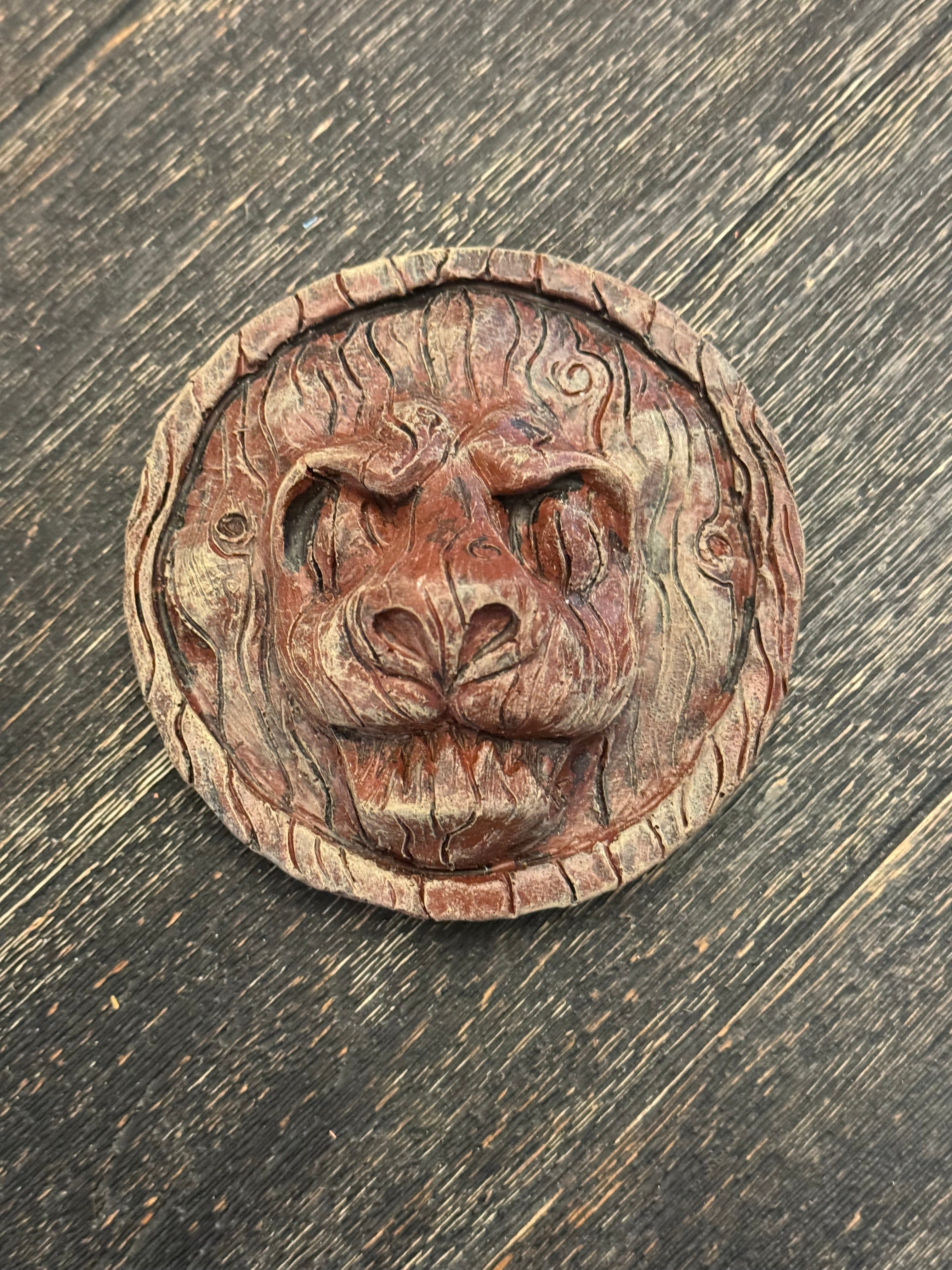 lion medallion