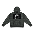 Unisex Plaid Color Block Hoodie