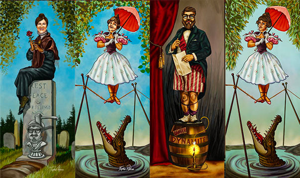 Want to be a Stretching Portrait? Customized portraits