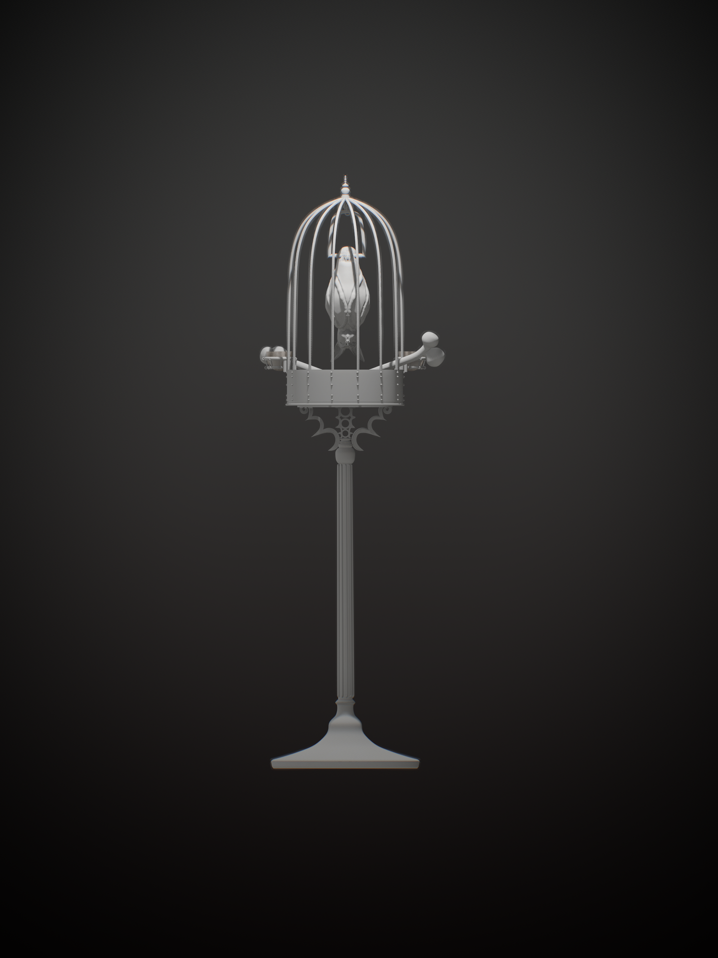 Haunted Mansion pet bat - STL download