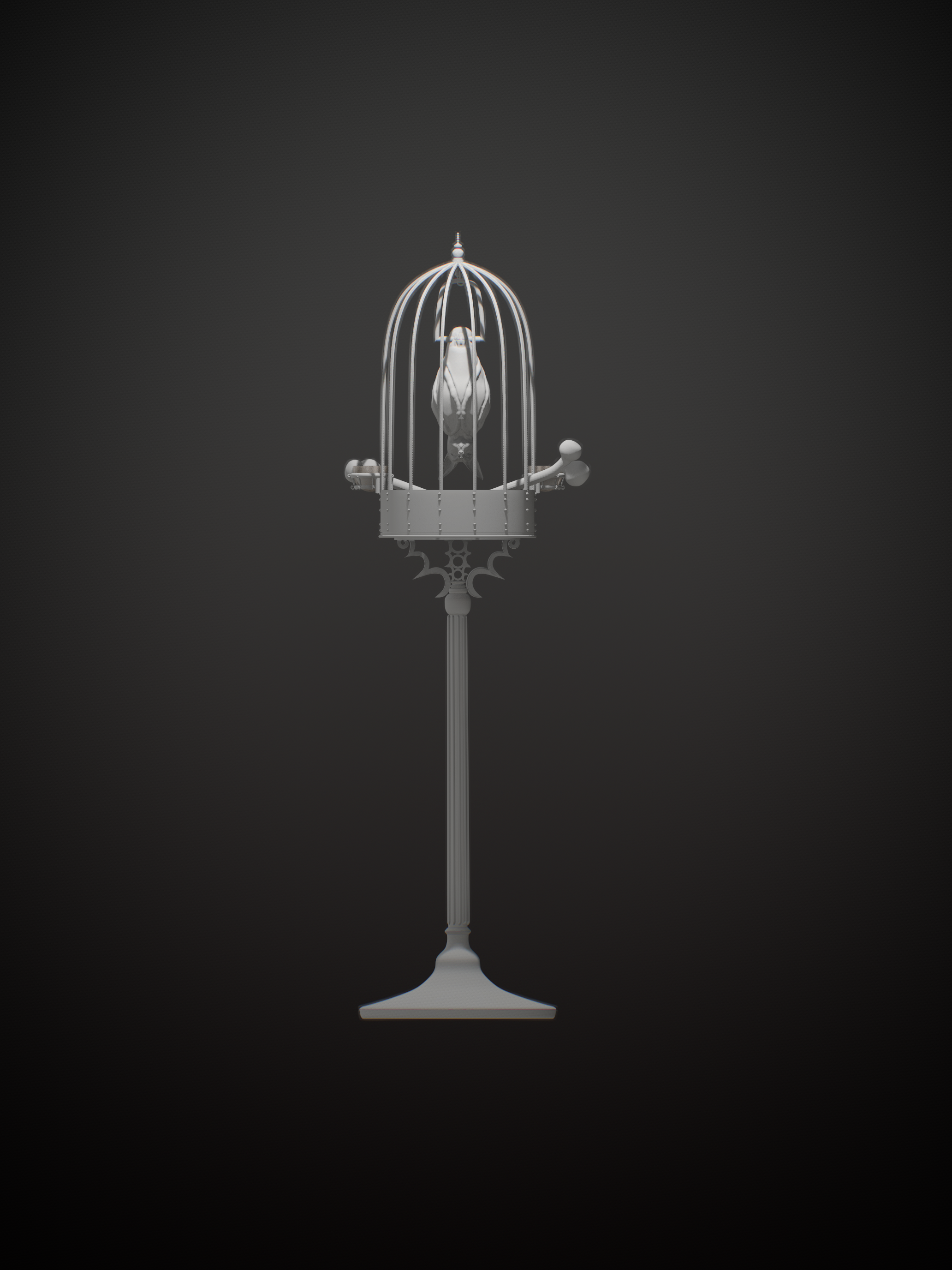 Haunted Mansion pet bat - STL download