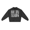 Unisex Vintage Wash Fleece Quarter Zip Sweatshirt