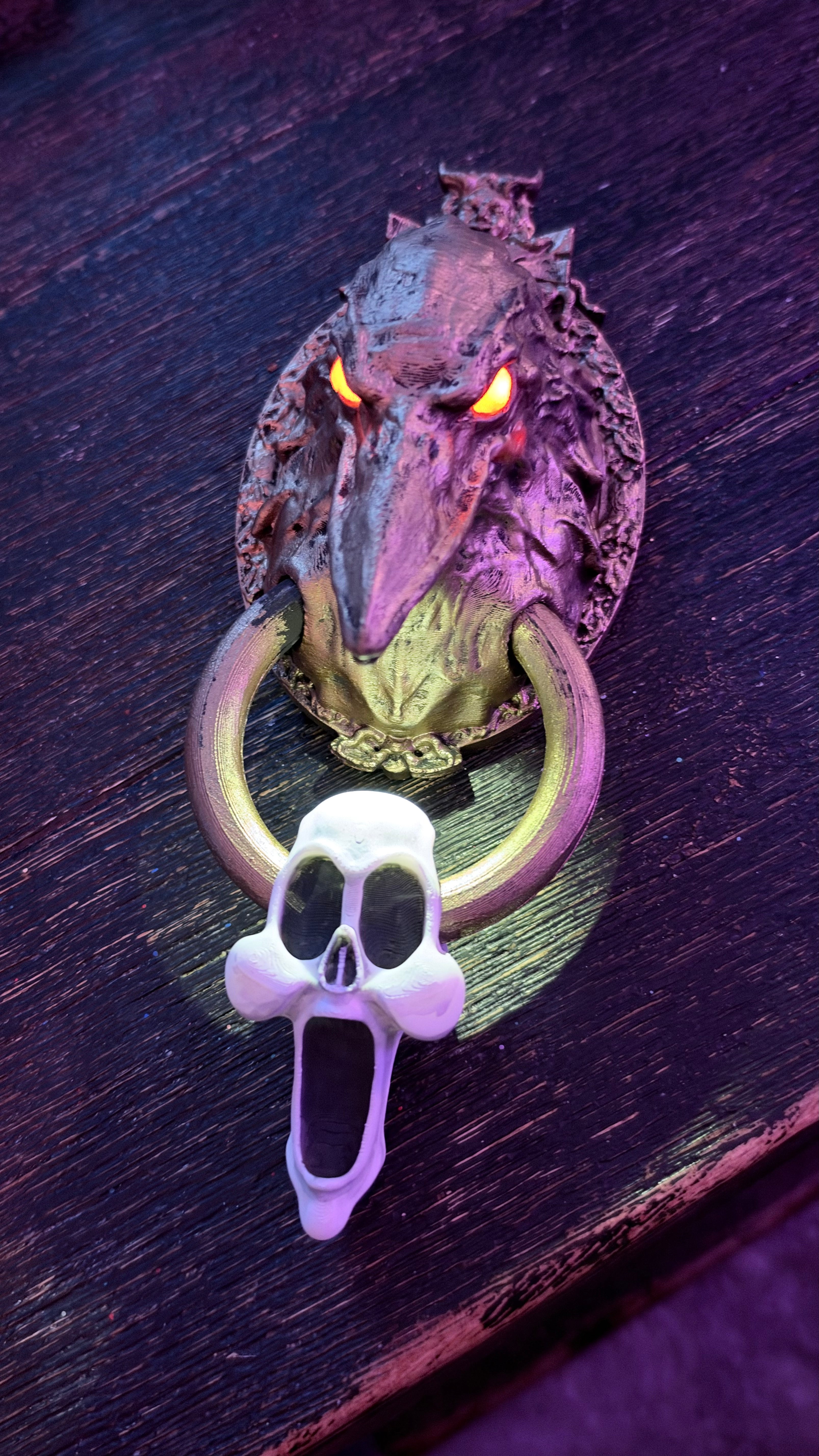 Raven Ghoul Door Knocker