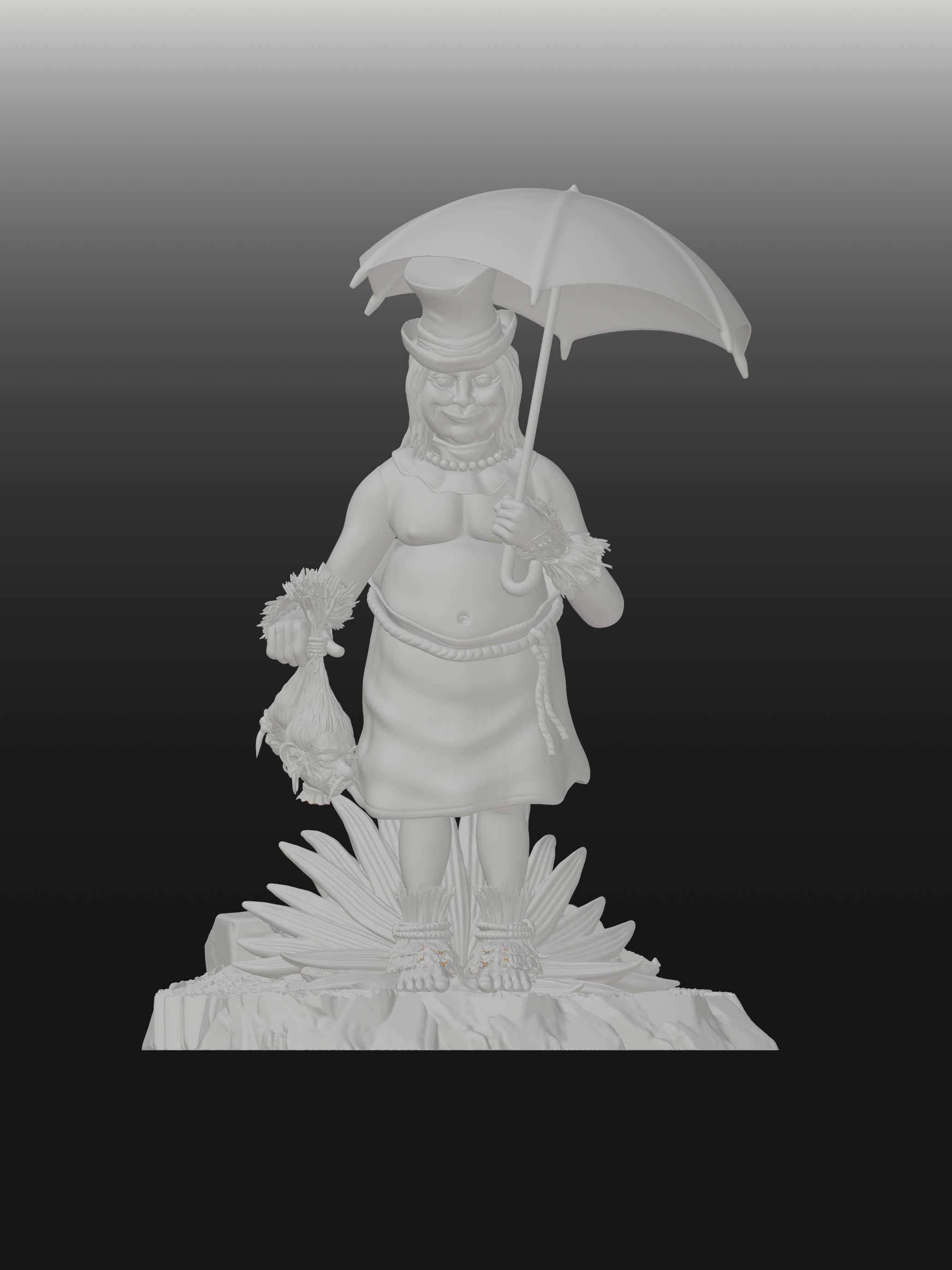 Bring Back a Legend – Trader Sam 3D Print STL | Jungle Cruise Tribute Sculpture