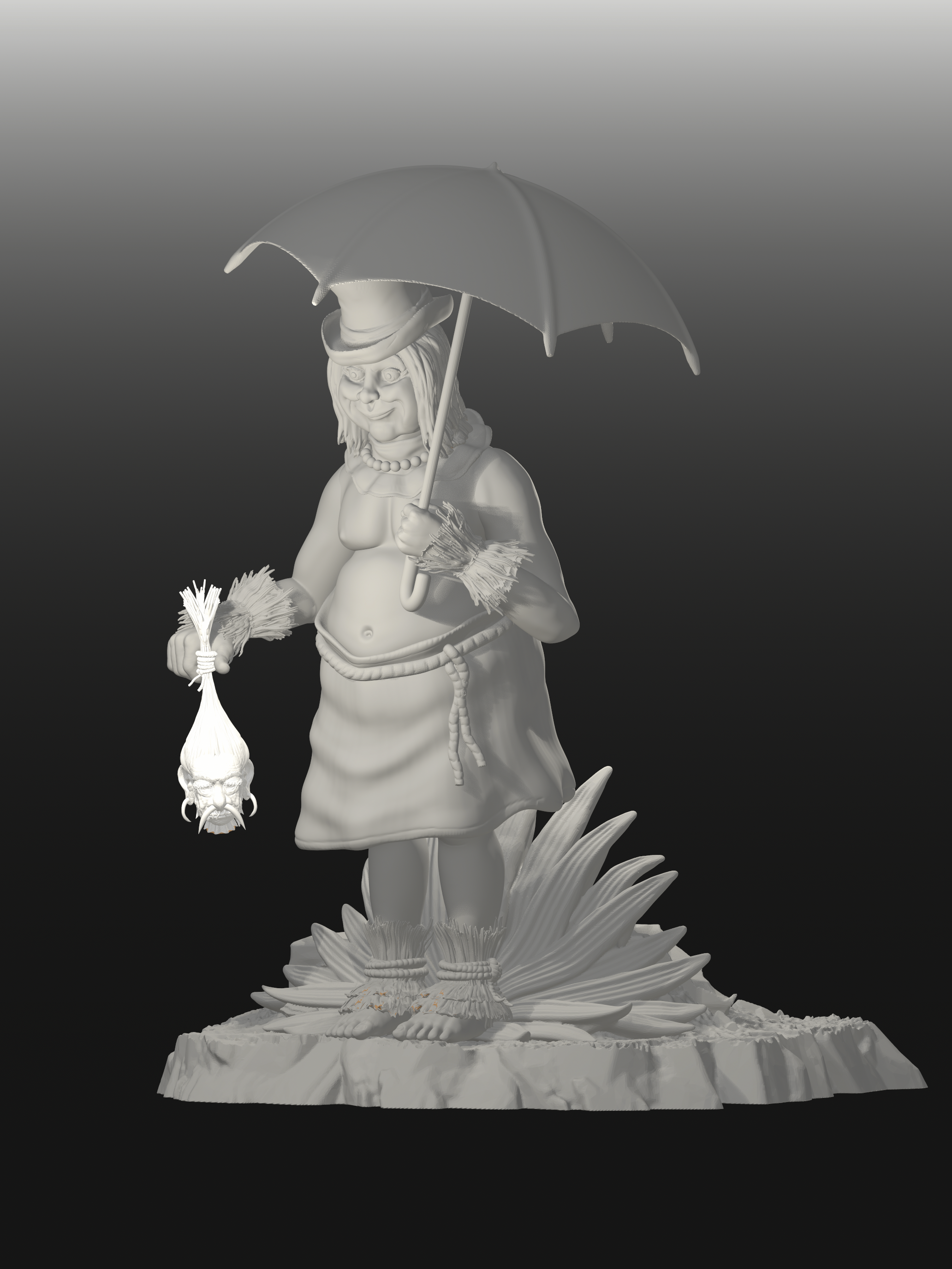 Bring Back a Legend – Trader Sam 3D Print STL | Jungle Cruise Tribute Sculpture